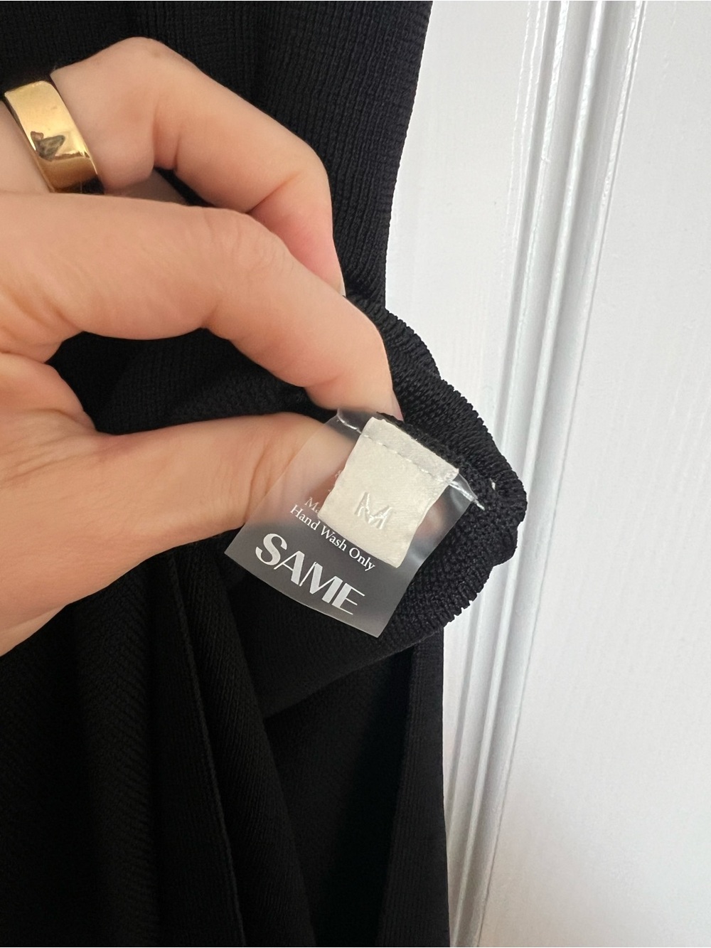 NWT SAME LA Black Maxi Skirt - Picture 6 of 6